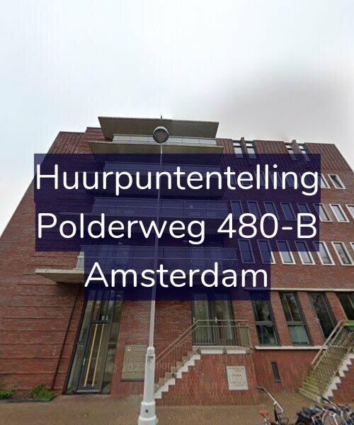 Foto gevel Huurpuntentelling voor Polderweg 480-B, Amsterdam