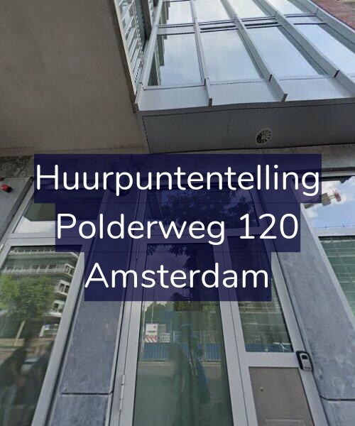 Foto gevel Huurpuntentelling voor Polderweg 120, Amsterdam