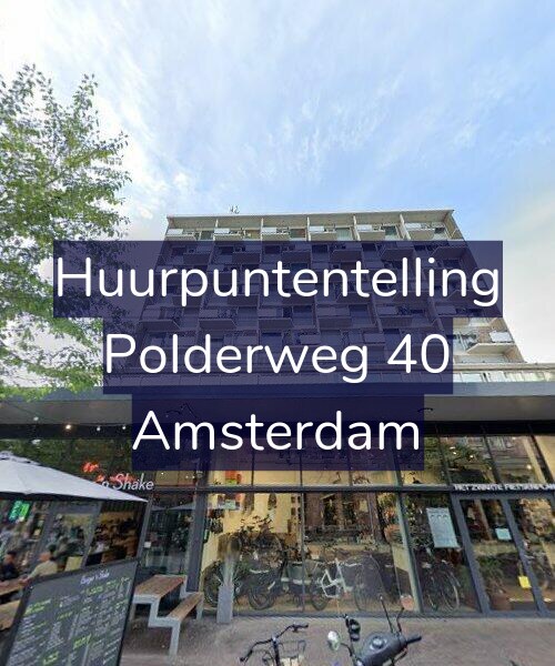 Foto gevel Huurpuntentelling voor Polderweg 40, Amsterdam