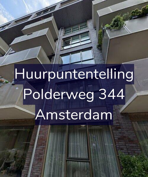 Foto gevel Huurpuntentelling voor Polderweg 344, Amsterdam