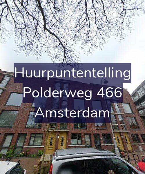 Foto gevel Huurpuntentelling voor Polderweg 466, Amsterdam