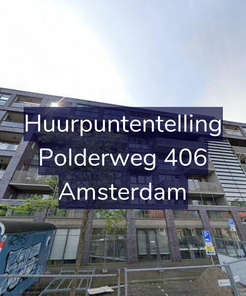 Foto gevel Huurpuntentelling voor Polderweg 406, Amsterdam