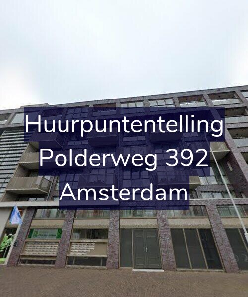 Foto gevel Huurpuntentelling voor Polderweg 392, Amsterdam