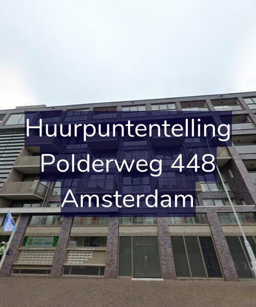Foto gevel Huurpuntentelling voor Polderweg 448, Amsterdam