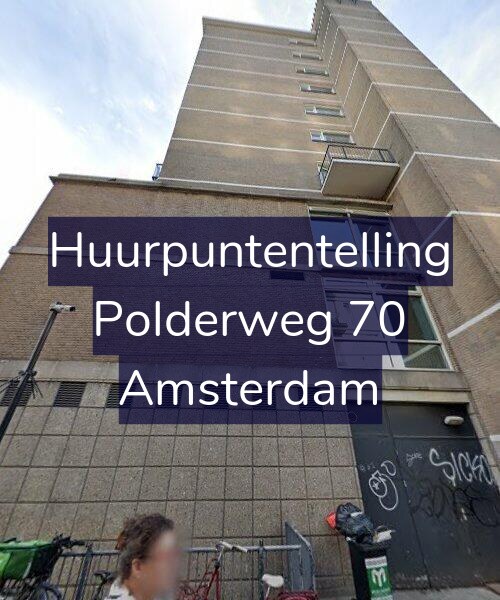 Foto gevel Huurpuntentelling voor Polderweg 70, Amsterdam
