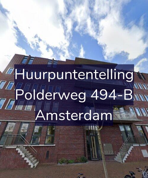 Foto gevel Huurpuntentelling voor Polderweg 494-B, Amsterdam