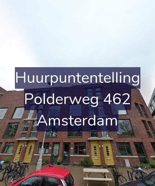 Foto gevel Huurpuntentelling voor Polderweg 462, Amsterdam