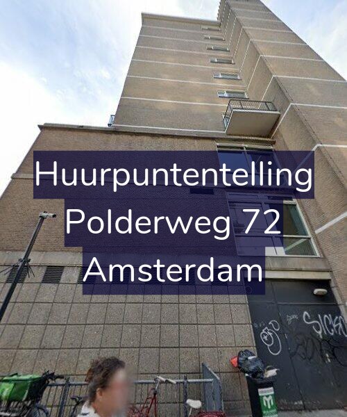 Foto gevel Huurpuntentelling voor Polderweg 72, Amsterdam