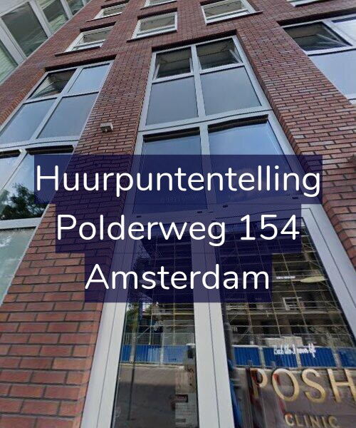 Foto gevel Huurpuntentelling voor Polderweg 154, Amsterdam