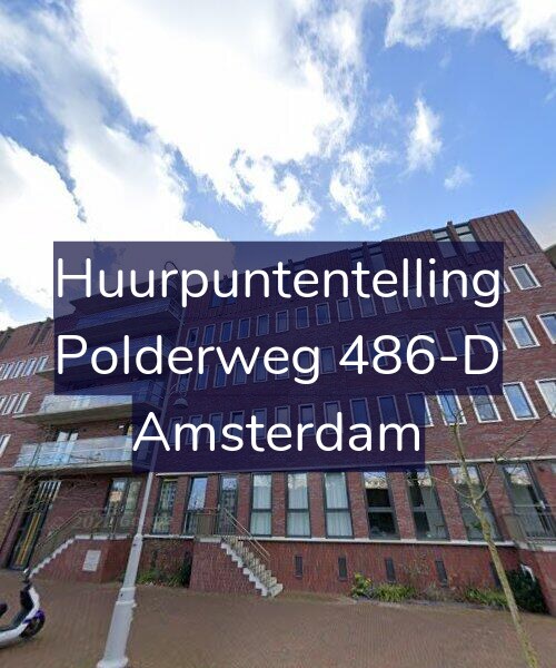 Foto gevel Huurpuntentelling voor Polderweg 486-D, Amsterdam