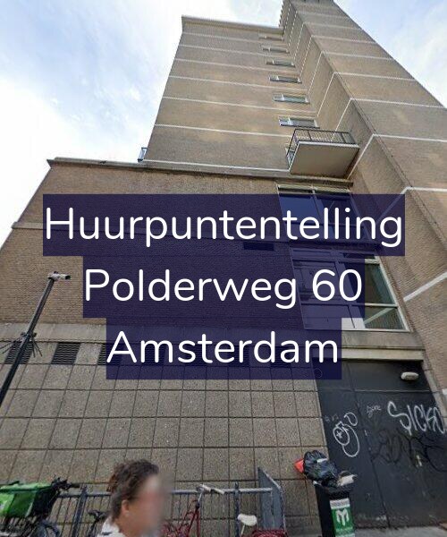 Foto gevel Huurpuntentelling voor Polderweg 60, Amsterdam