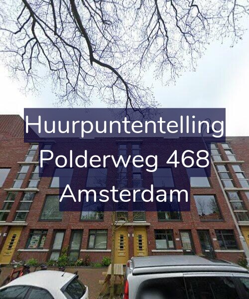 Foto gevel Huurpuntentelling voor Polderweg 468, Amsterdam