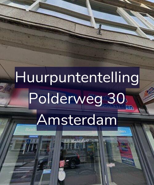 Foto gevel Huurpuntentelling voor Polderweg 30, Amsterdam