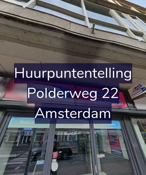 Foto gevel Huurpuntentelling voor Polderweg 22, Amsterdam
