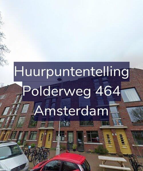 Foto gevel Huurpuntentelling voor Polderweg 464, Amsterdam