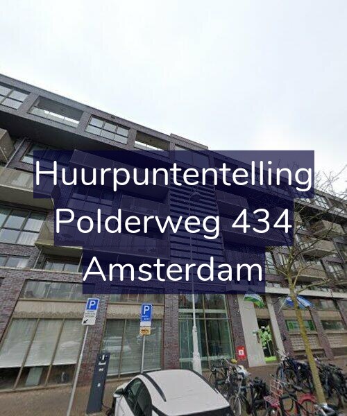 Foto gevel Huurpuntentelling voor Polderweg 434, Amsterdam