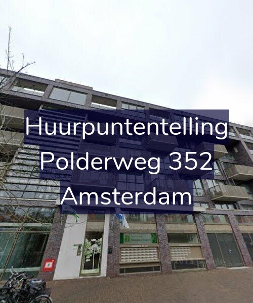 Foto gevel Huurpuntentelling voor Polderweg 352, Amsterdam