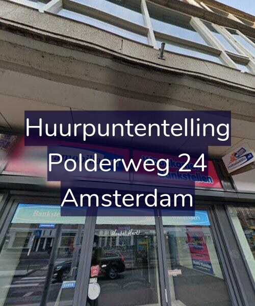 Foto gevel Huurpuntentelling voor Polderweg 24, Amsterdam