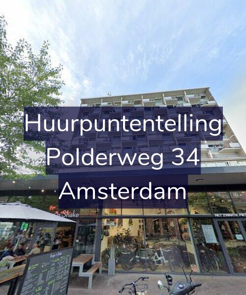 Foto gevel Huurpuntentelling voor Polderweg 34, Amsterdam