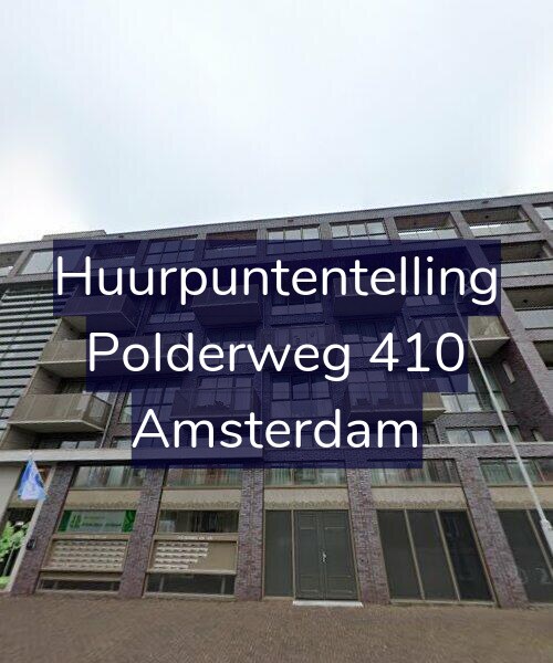 Foto gevel Huurpuntentelling voor Polderweg 410, Amsterdam