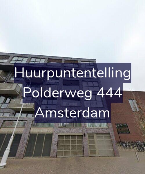 Foto gevel Huurpuntentelling voor Polderweg 444, Amsterdam