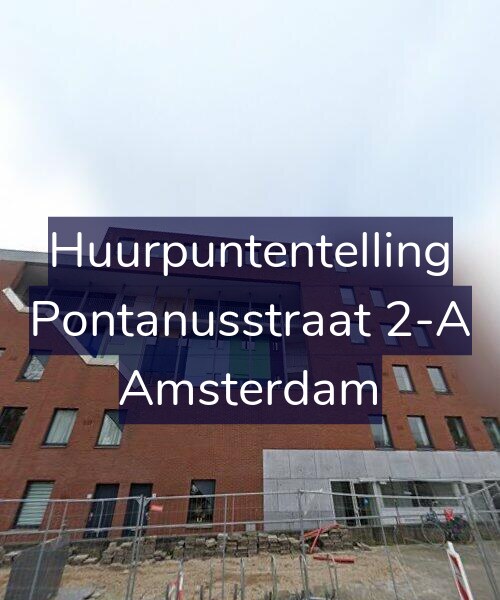 Foto gevel Huurpuntentelling voor Pontanusstraat 2-A, Amsterdam