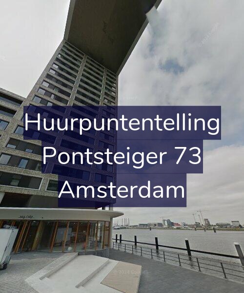 Foto gevel Huurpuntentelling voor Pontsteiger 73, Amsterdam