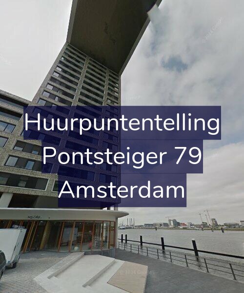 Foto gevel Huurpuntentelling voor Pontsteiger 79, Amsterdam