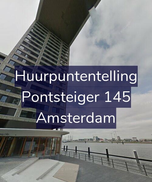 Foto gevel Huurpuntentelling voor Pontsteiger 145, Amsterdam