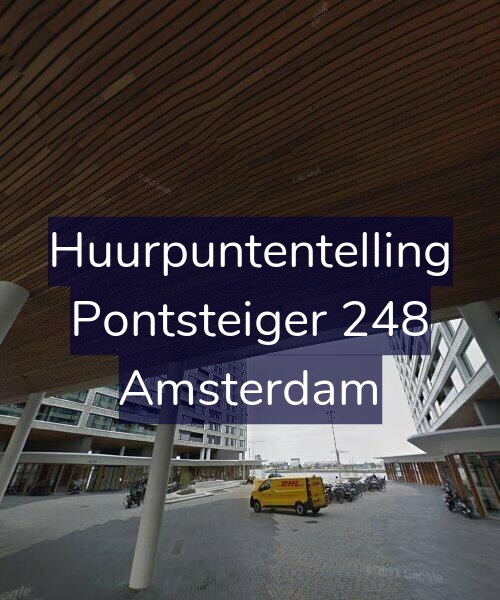 Foto gevel Huurpuntentelling voor Pontsteiger 248, Amsterdam