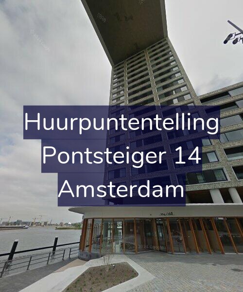 Foto gevel Huurpuntentelling voor Pontsteiger 14, Amsterdam