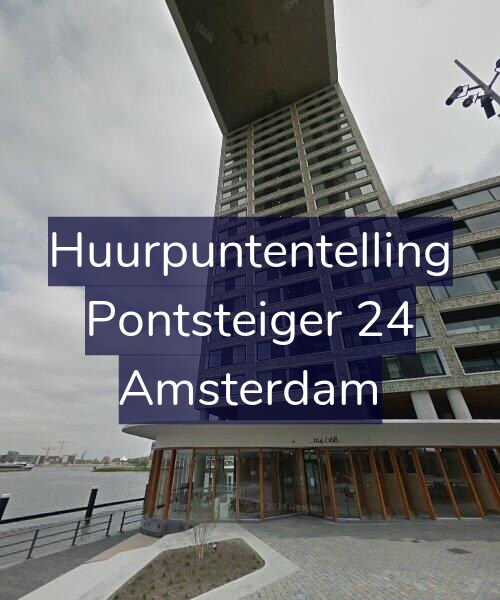 Foto gevel Huurpuntentelling voor Pontsteiger 24, Amsterdam