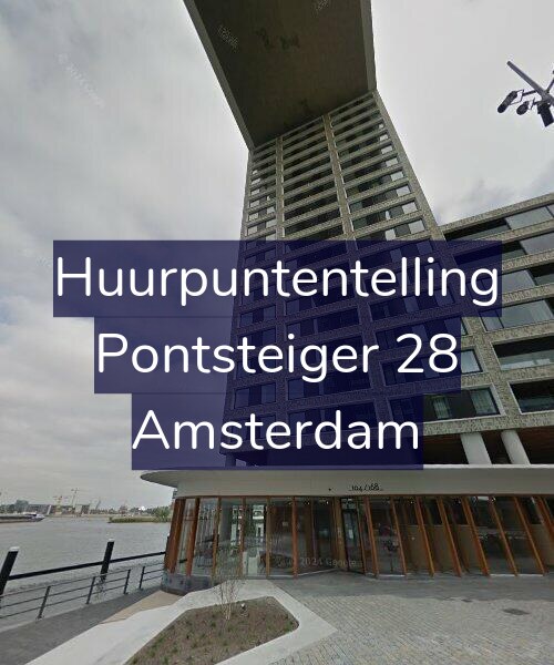 Foto gevel Huurpuntentelling voor Pontsteiger 28, Amsterdam