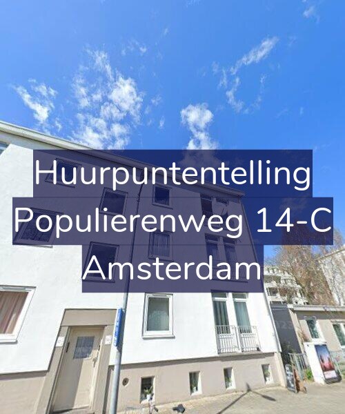 Foto gevel Huurpuntentelling voor Populierenweg 14-C, Amsterdam