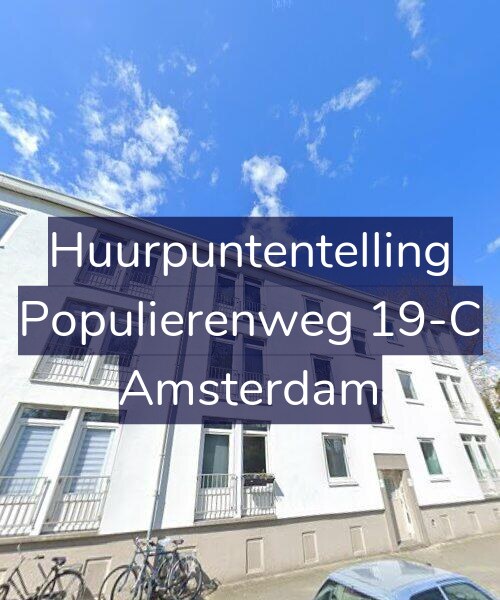 Foto gevel Huurpuntentelling voor Populierenweg 19-C, Amsterdam