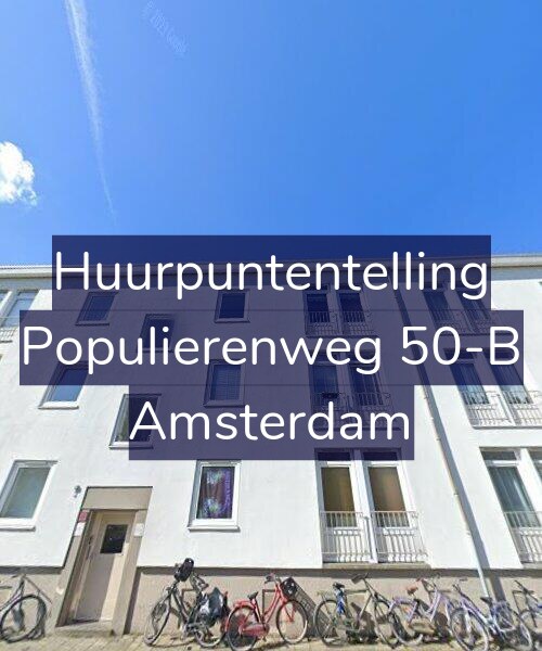 Foto gevel Huurpuntentelling voor Populierenweg 50-B, Amsterdam