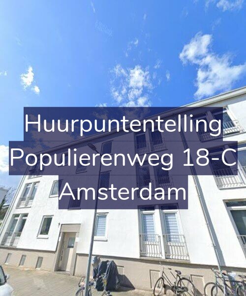 Foto gevel Huurpuntentelling voor Populierenweg 18-C, Amsterdam