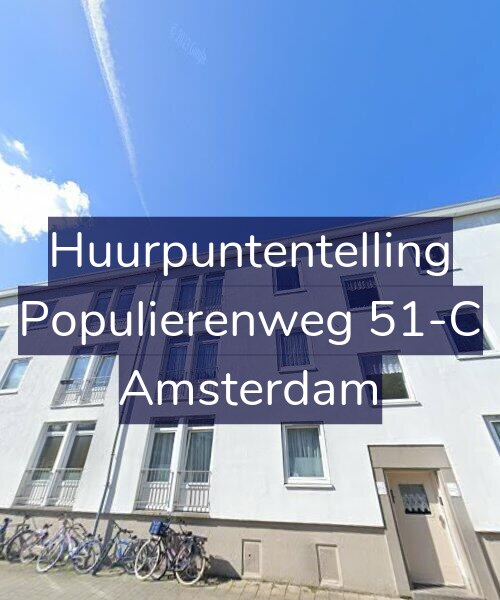 Foto gevel Huurpuntentelling voor Populierenweg 51-C, Amsterdam