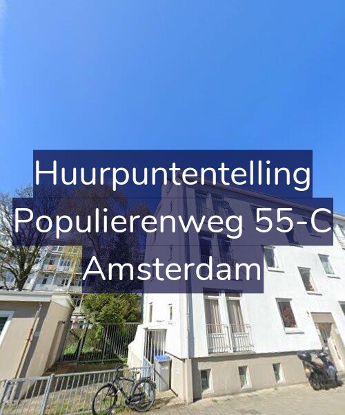 Foto gevel Huurpuntentelling voor Populierenweg 55-C, Amsterdam