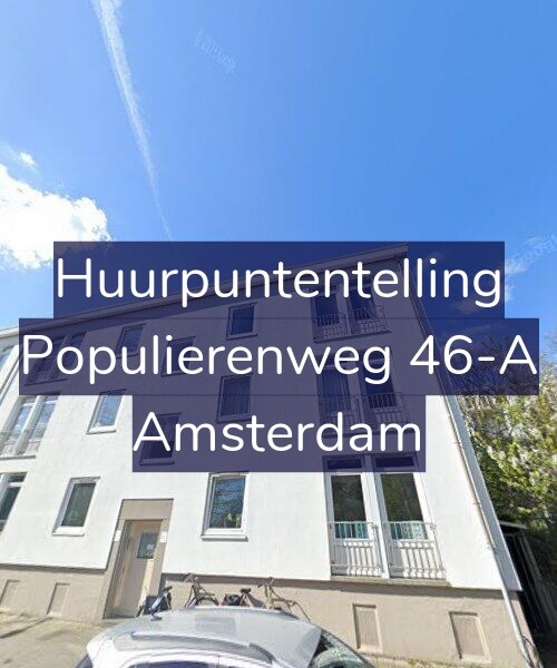 Foto gevel Huurpuntentelling voor Populierenweg 46-A, Amsterdam