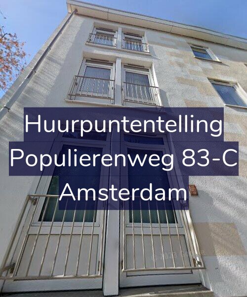 Foto gevel Huurpuntentelling voor Populierenweg 83-C, Amsterdam
