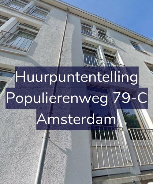 Foto gevel Huurpuntentelling voor Populierenweg 79-C, Amsterdam