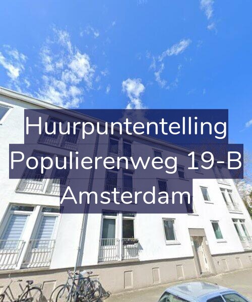 Foto gevel Huurpuntentelling voor Populierenweg 19-B, Amsterdam