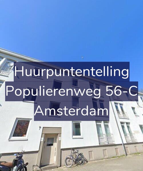 Foto gevel Huurpuntentelling voor Populierenweg 56-C, Amsterdam