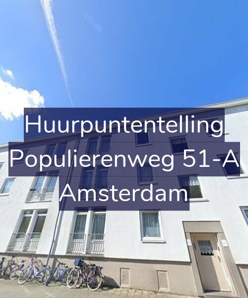 Foto gevel Huurpuntentelling voor Populierenweg 51-A, Amsterdam
