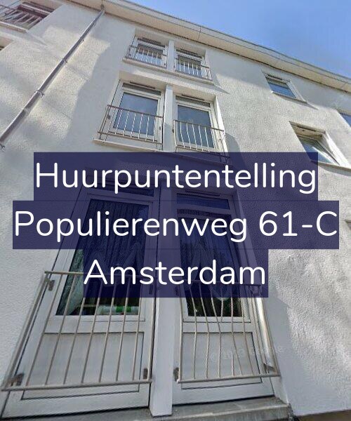 Foto gevel Huurpuntentelling voor Populierenweg 61-C, Amsterdam