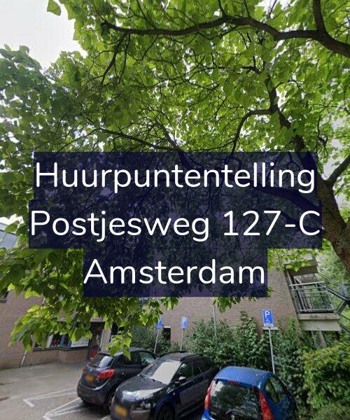 Foto gevel Huurpuntentelling voor Postjesweg 127-C, Amsterdam
