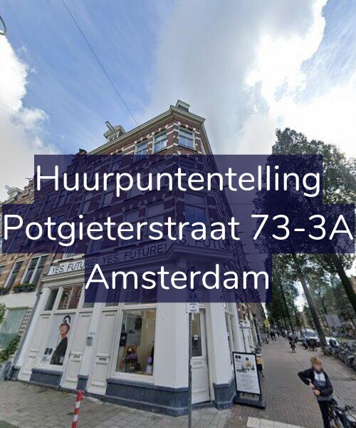Foto gevel Huurpuntentelling voor Potgieterstraat 73-3A, Amsterdam