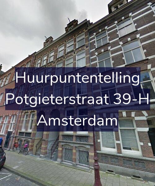 Foto gevel Huurpuntentelling voor Potgieterstraat 39-H, Amsterdam