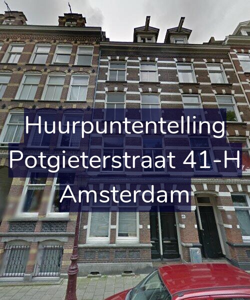 Foto gevel Huurpuntentelling voor Potgieterstraat 41-H, Amsterdam